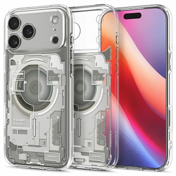 Zadní kryt SPIGEN Ultra Hybrid Mag Magsafe ACS10288 pro iPhone 17 Pro Max - Zero One Natural Titanium