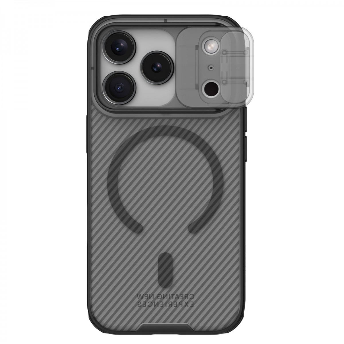 Levně Zadní kryt Nillkin CamShield PRO Magnetic pro Apple iPhone 17 Pro Transparent Black