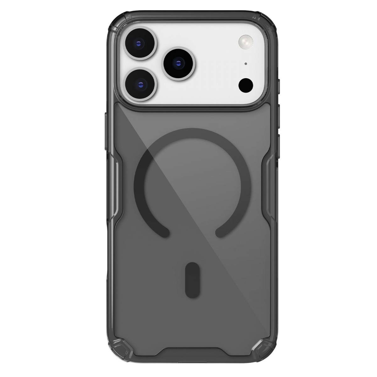Levně Zadní kryt Nillkin Nature TPU PRO Magnetic pro Apple iPhone 17 Pro Max Transparent Black