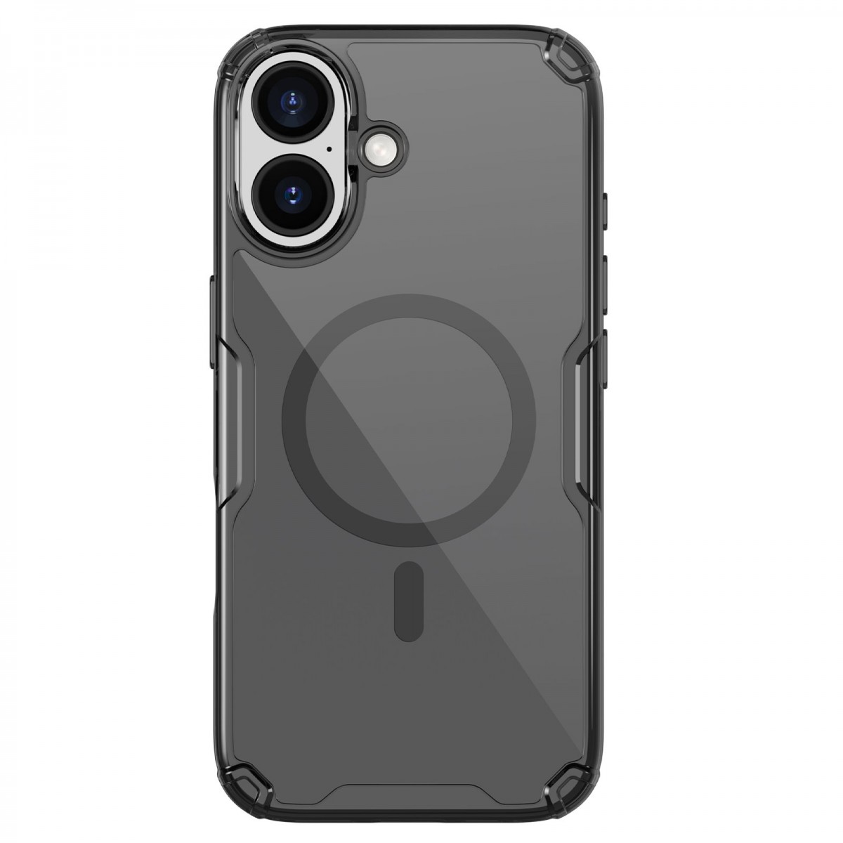 Levně Zadní kryt Nillkin Nature TPU PRO Magnetic pro Apple iPhone 17 Transparent Black