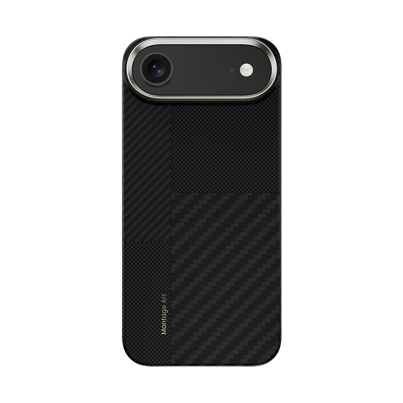 Levně Zadní kryt Benks Montage Magnetic Armor Air Kevlar Metal Frame 600D+1500D (MB68) pro iPhone Air black