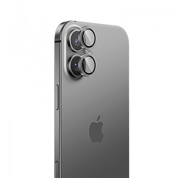 Tvrzené sklo Benks Glass Warrior Lens Protector na čočky fotoaparátu pro iPhone 16-16 Plus grey
