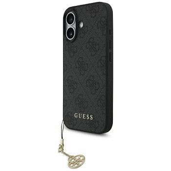 Zadní kryt GUESS 4G Charms Collection MagSafe pro iPhone 17 black