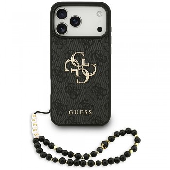 Zadní kryt GUESS 4G Strap 4G Classic Logo pro iPhone 17 Pro Max black