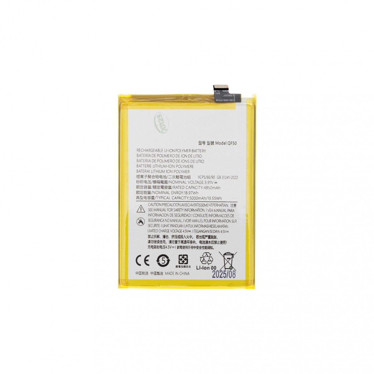 Levně Baterie QF50 pro Motorola 5000mAh (OEM)