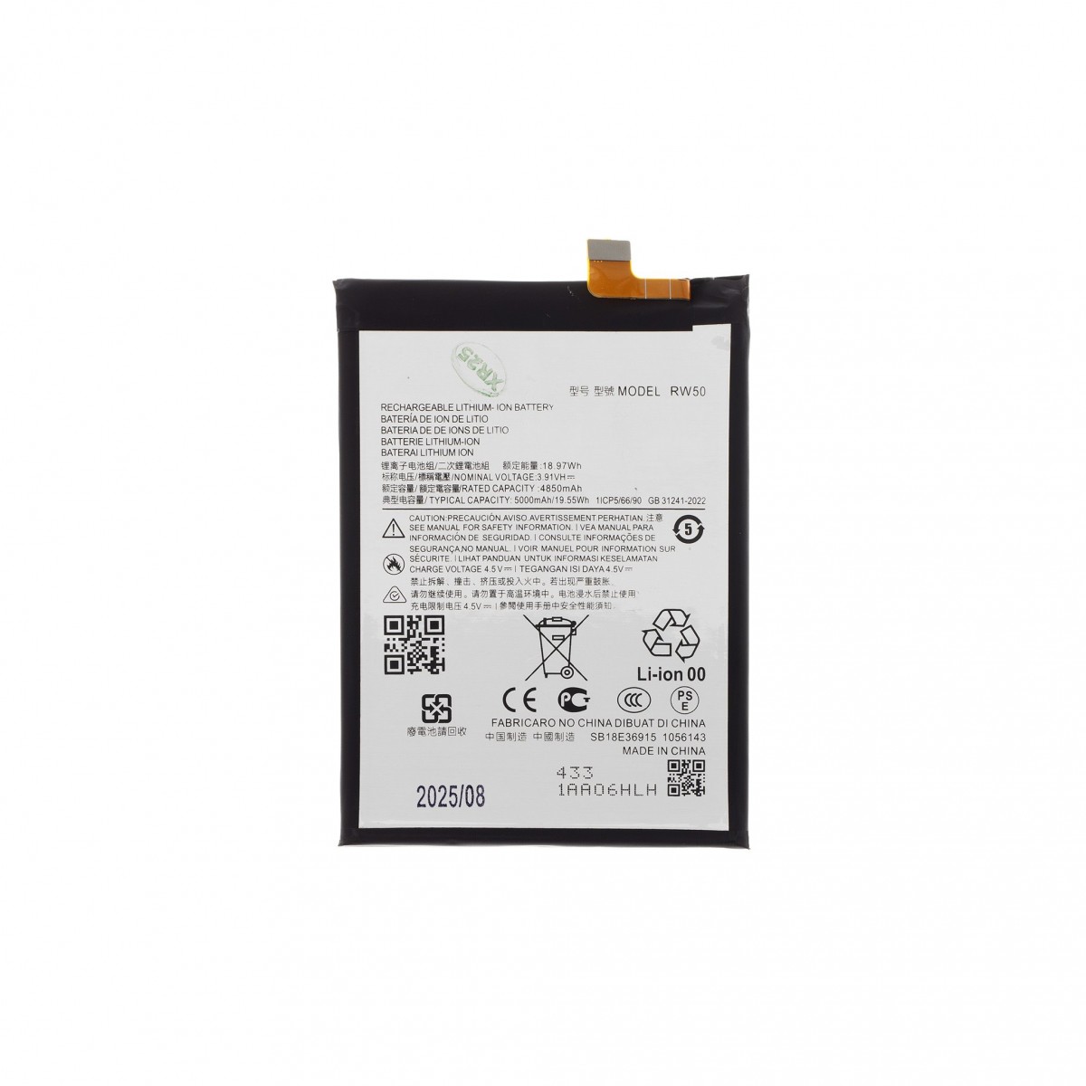 Levně Baterie RW50 pro Motorola 5000mAh (OEM)