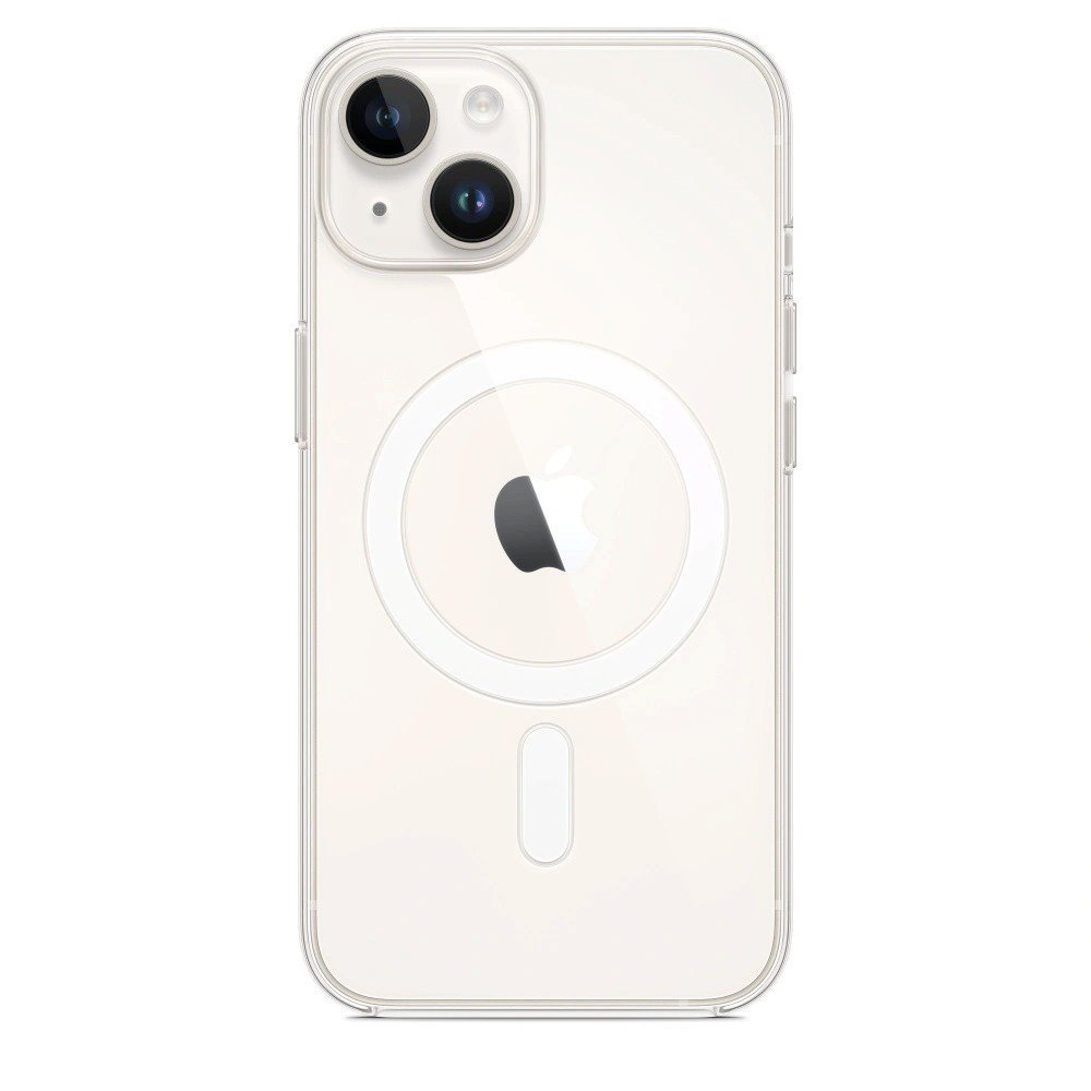 Levně Zadní kryt MW5Q3ZM/A Apple Clear MagSafe pro iPhone 14 Transparent