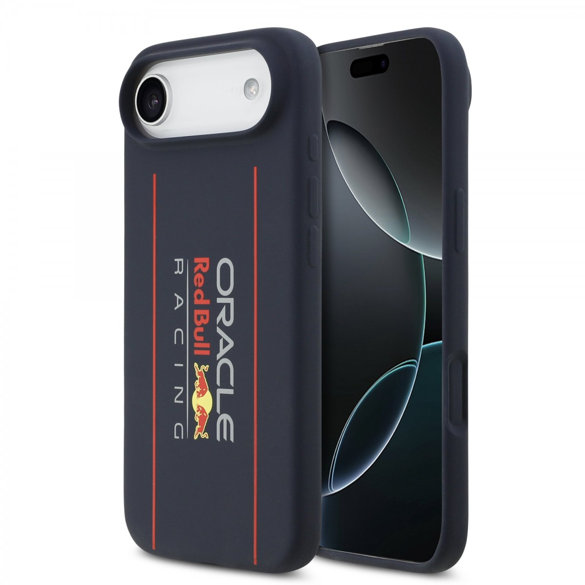 Levně Zadní kryt Red Bull Silicone Vertical Logo MagSafe pro iPhone Air Navy