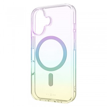 Zadní kryt FIXED MagRainbow s podporou MagSafe pro Apple iPhone 16, duhový