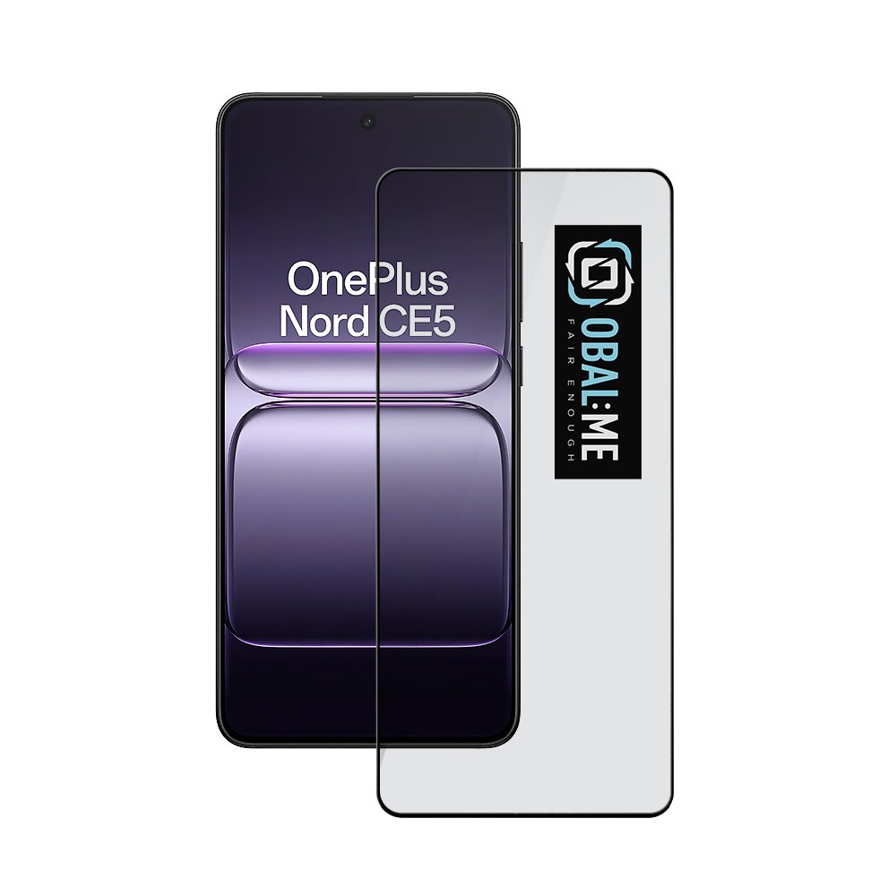 Levně Tvrzené sklo OBAL:ME 5D pro OnePlus Nord CE5 Black