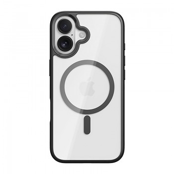 Zadní kryt Rock Guard Lens Protection Series Magnetic pro iPhone 17 transparent-black