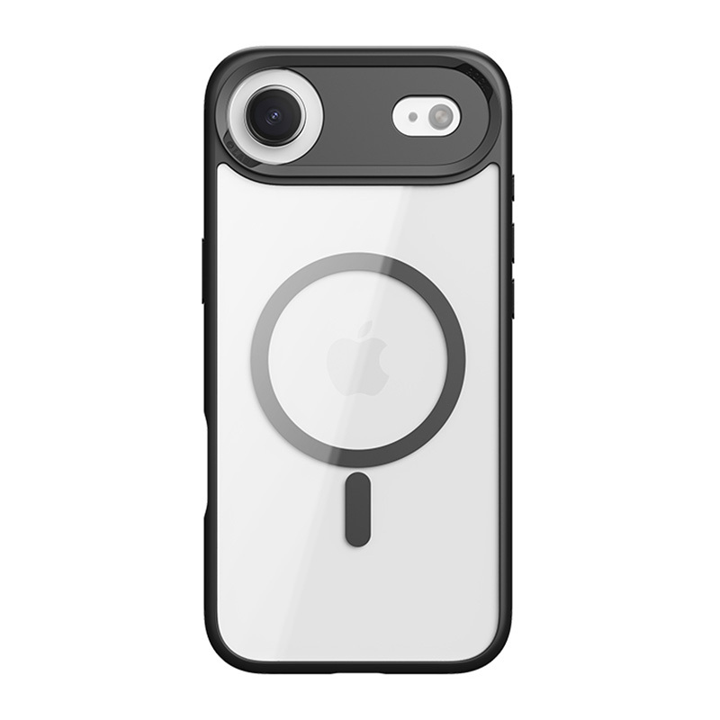 Levně Zadní kryt Rock Guard Lens Protection Series Magnetic pro iPhone Air transparent-black