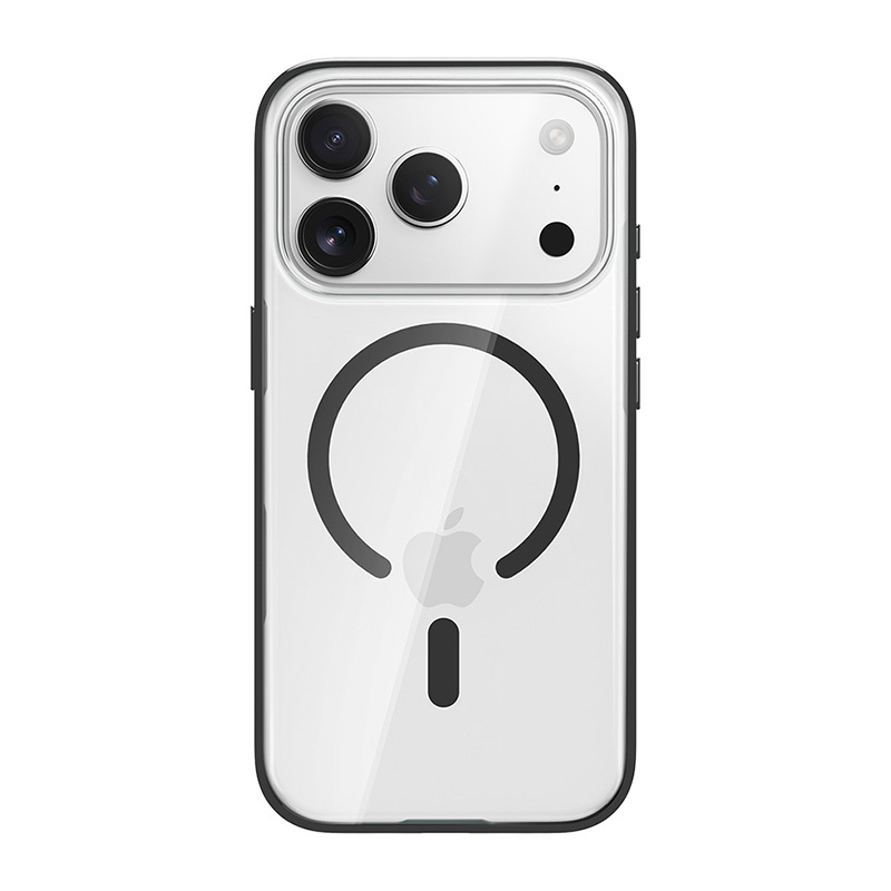 Levně Zadní kryt Rock Crystal Armor Series Magnetic pro iPhone 17 Pro black