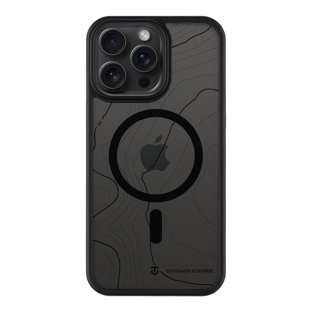 Levně Zadní kryt Tactical Magproce Hyperstealth Sika pro iPhone 15 Pro Max Asphalt