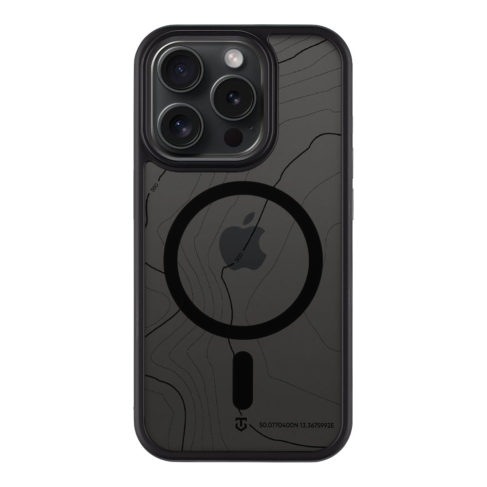 Levně Zadní kryt Tactical Magproce Hyperstealth Sika pro iPhone 15 Pro Asphalt