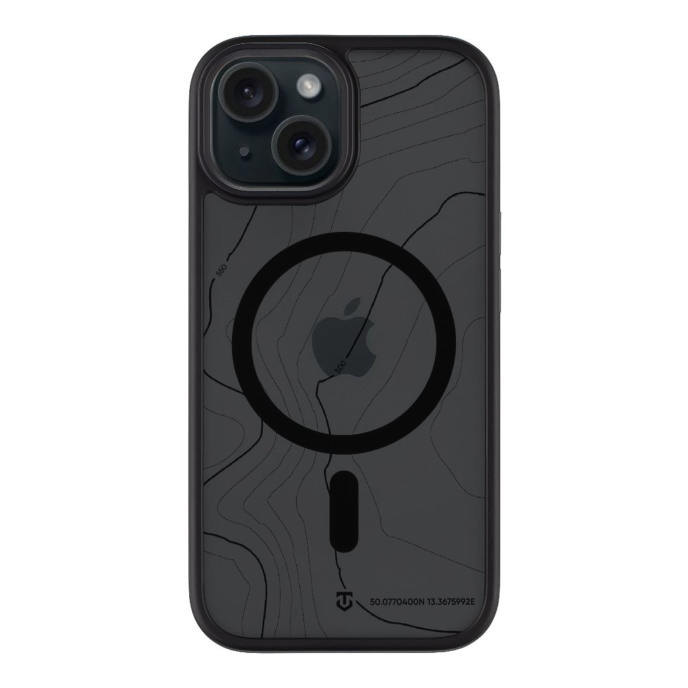 Levně Zadní kryt Tactical Magproce Hyperstealth Sika pro iPhone 15 Asphalt