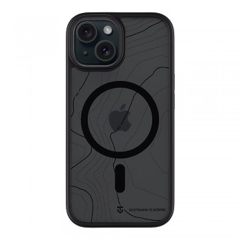 Zadní kryt Tactical Magproce Hyperstealth Sika pro iPhone 15 Asphalt