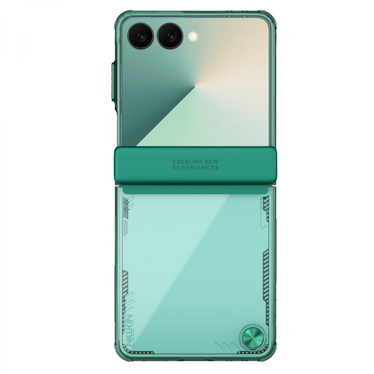 Levně Zadní kryt Nillkin Iceblade pro Samsung Galaxy Z Flip 7 Green