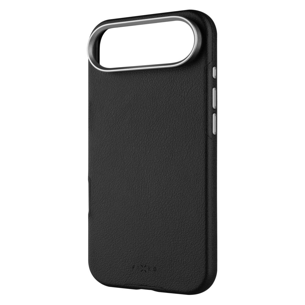 Levně Kryt FIXED MagLeather pro Apple iPhone Air, z veganské kůže s podporou MagSafe, černý