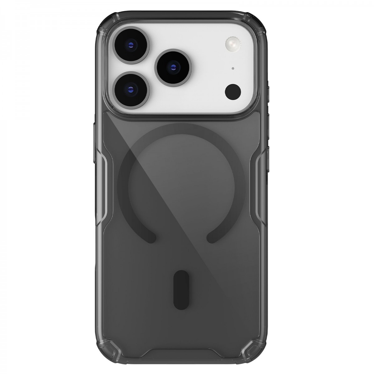 Levně Zadní kryt Nillkin Nature TPU PRO Magnetic pro Apple iPhone 17 Pro Transparent Black