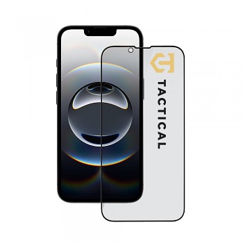 Tvrzené sklo Tactical Glass Shield Privacy Stealth 5D pro Apple iPhone 13-13 Pro-14-16e Black