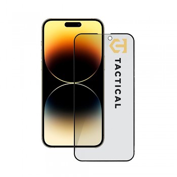 Tvrzené sklo Tactical Glass Shield Privacy Stealth 5D pro Apple iPhone 14 Pro Max Black