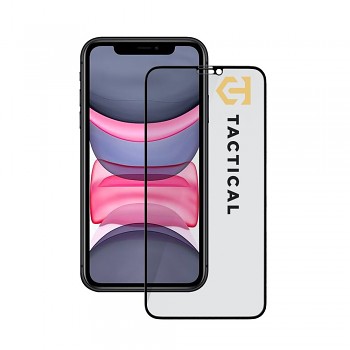 Tvrzené sklo Tactical Glass Shield Privacy Stealth 5D pro Apple iPhone 11-XR Black
