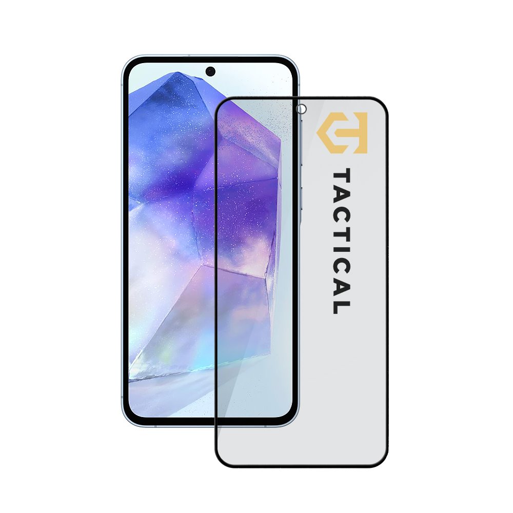 Levně Tvrzené sklo Tactical Glass Shield Privacy Stealth 5D pro Samsung Galaxy A55 5G Black
