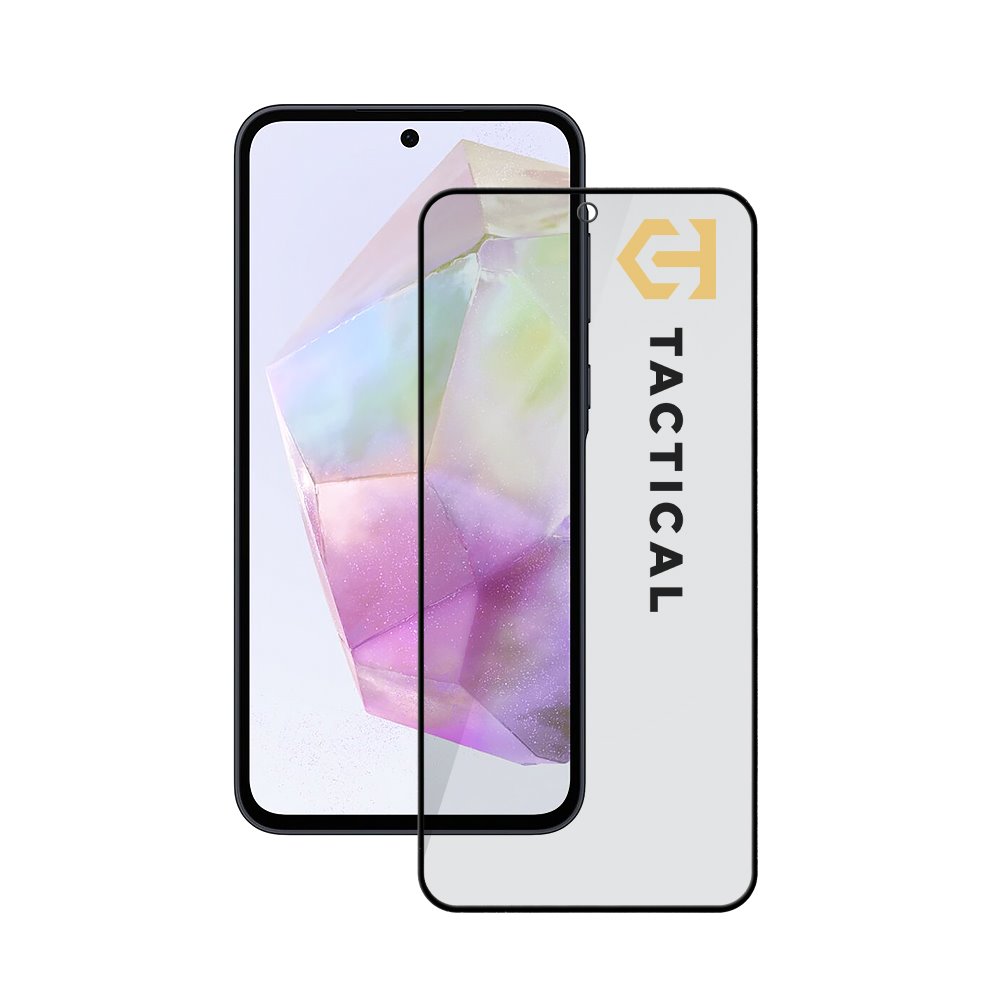 Levně Tvrzené sklo Tactical Glass Shield Privacy Stealth 5D pro Samsung Galaxy A35 5G Black