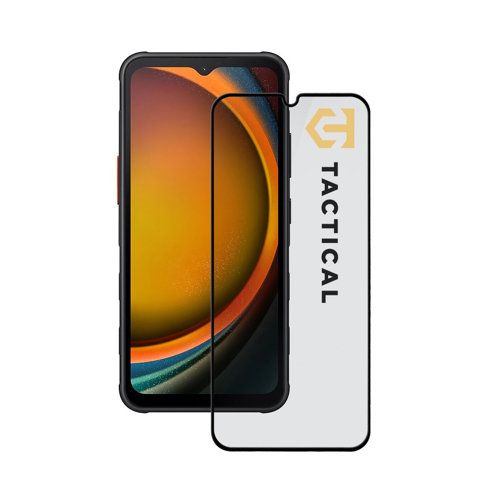 Levně Tvrzené sklo Tactical Glass Shield Privacy Stealth 5D pro Samsung Galaxy Xcover 7 Black