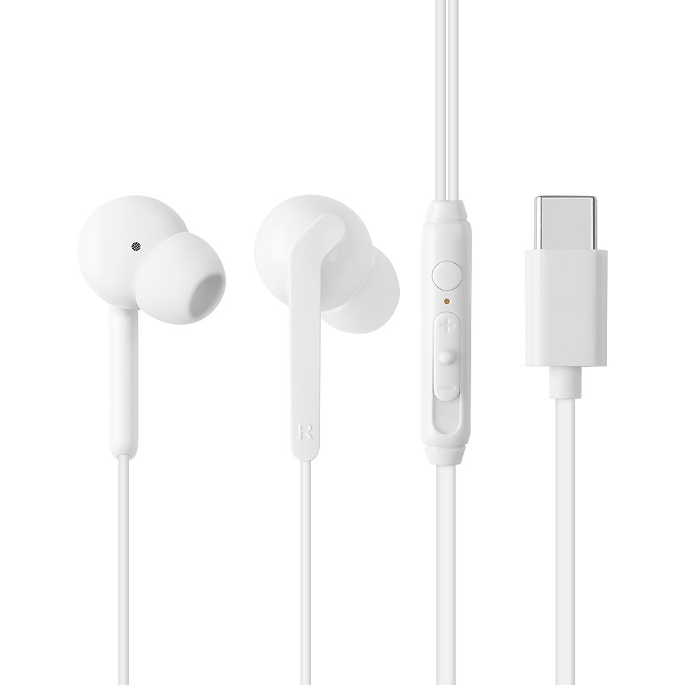 Levně Sluchátka GP-OEU024AE Samsung by Mobeen USB-C White