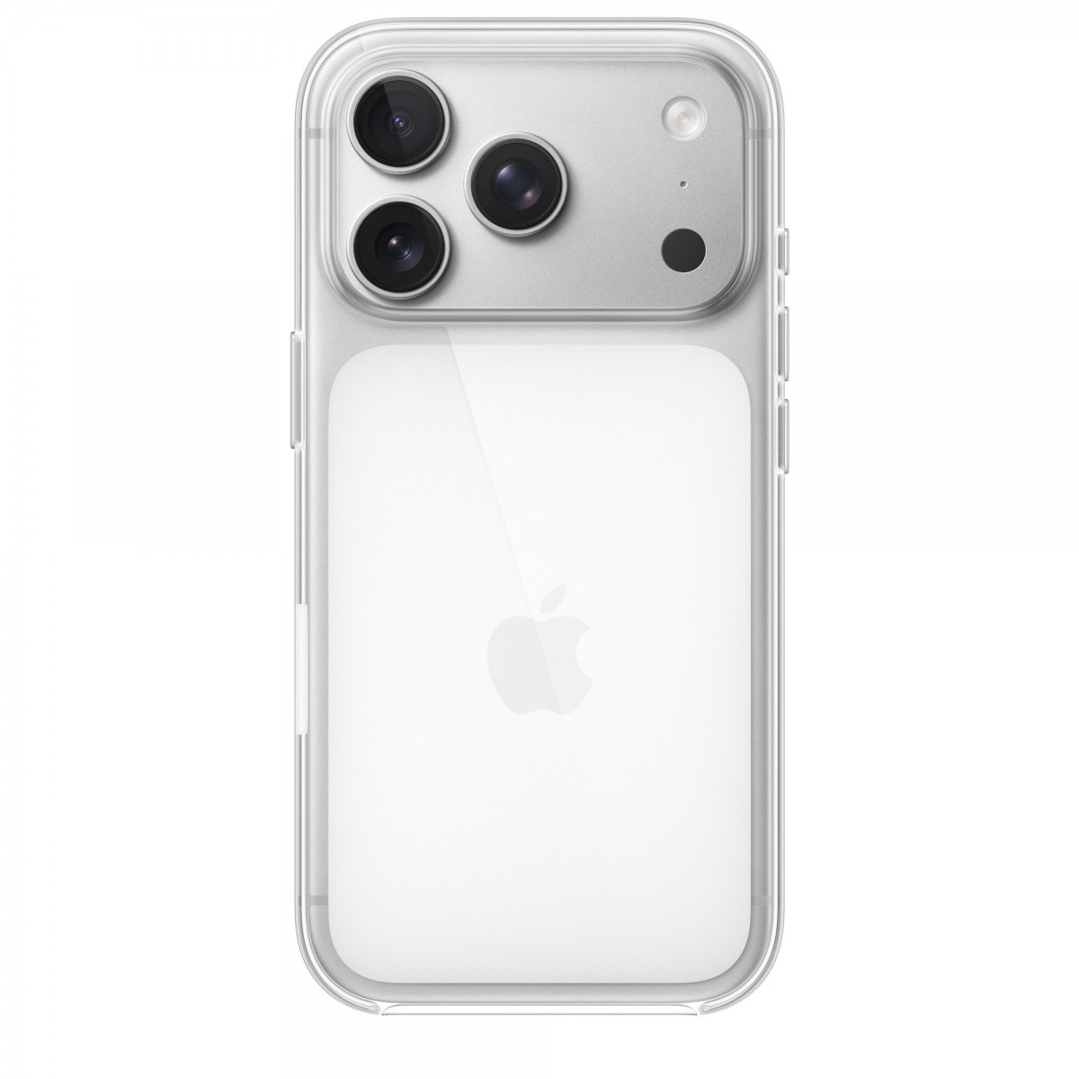 Levně Zadní kryt MGFT4ZM/A Apple Clear MagSafe pro iPhone 17 Pro Transparent