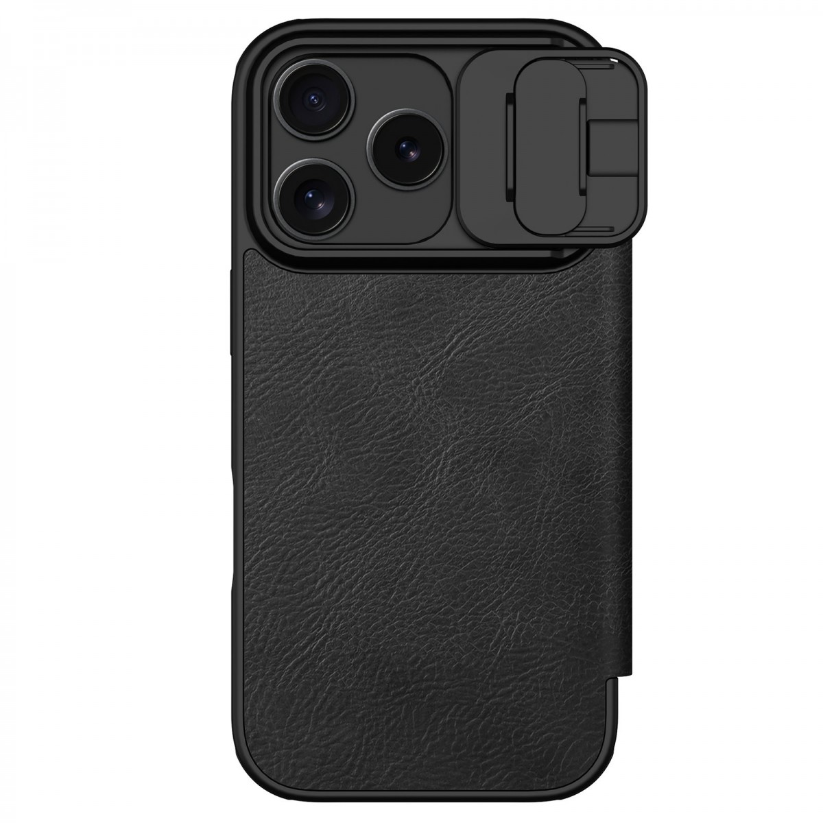 Levně Knížkové pouzdro Nillkin Qin Book PRO pro Apple iPhone 17 Pro Black