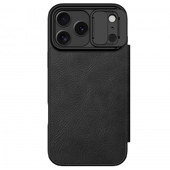 Knížkové pouzdro Nillkin Qin Book PRO pro Apple iPhone 17 Pro Max Black