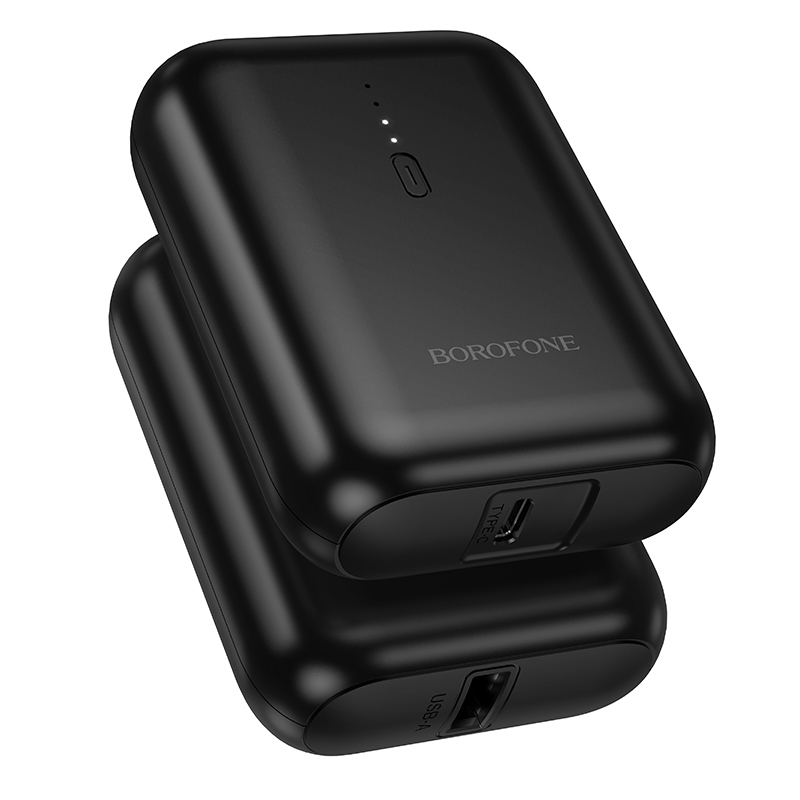 Levně Powerbank Borofone 5000mAh BJ81 Stability USB-A černá