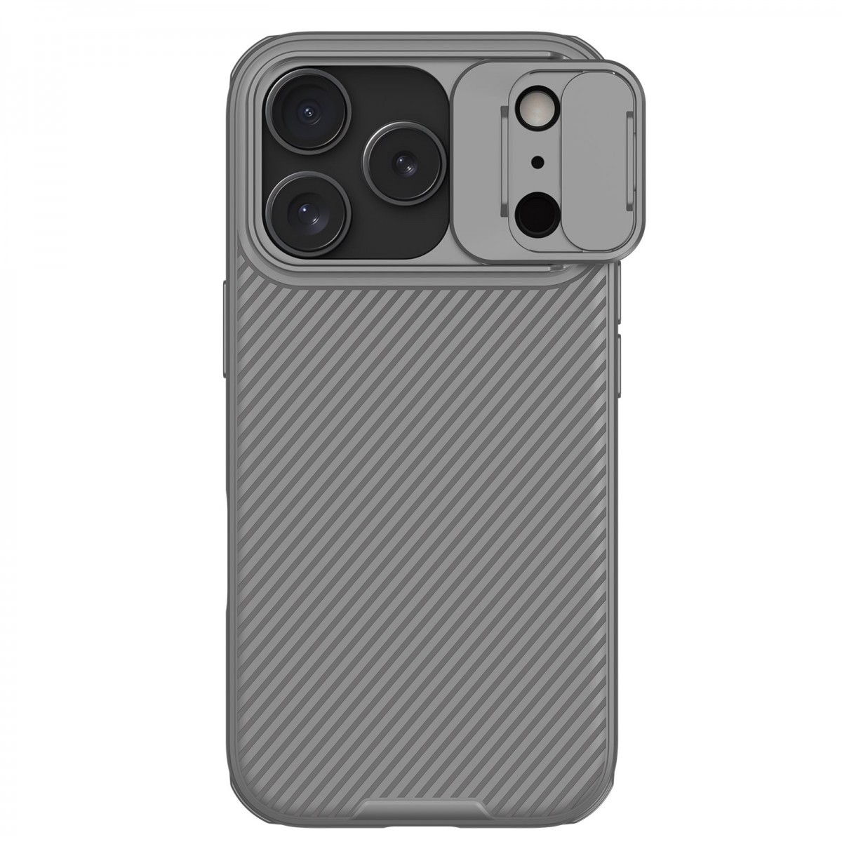 Levně Zadní kryt Nillkin CamShield PRO pro Apple iPhone 17 Pro Titanium Gray