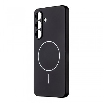 Zadní kryt OBAL:ME MagNetix Matte TPU pro Samsung Galaxy S25 FE Black