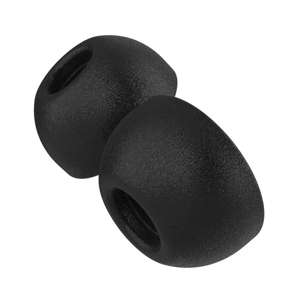 Špunty z paměťové pěny FIXED Plugs Pro pro Apple Airpods Pro/Pro 2, 2 sady, velikost L