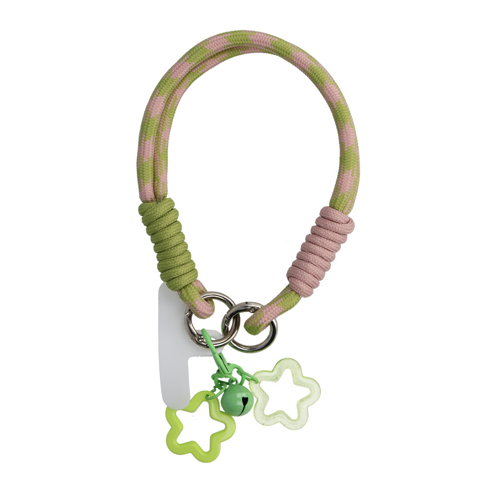 Levně Šňůrka na mobil FZ-11 green-pink