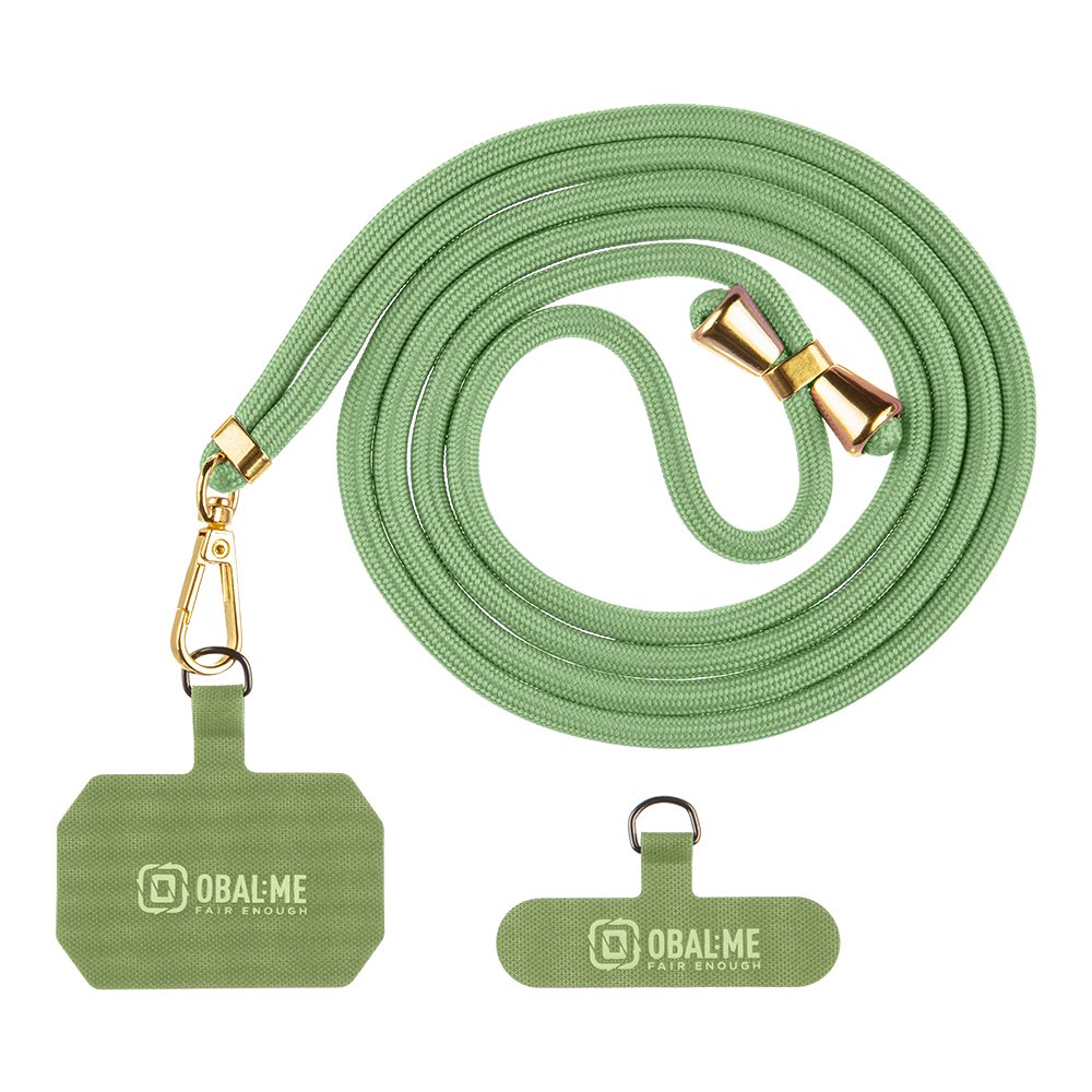 Levně Popruh OBAL:ME NeckTag Allure na Telefon Grass Green