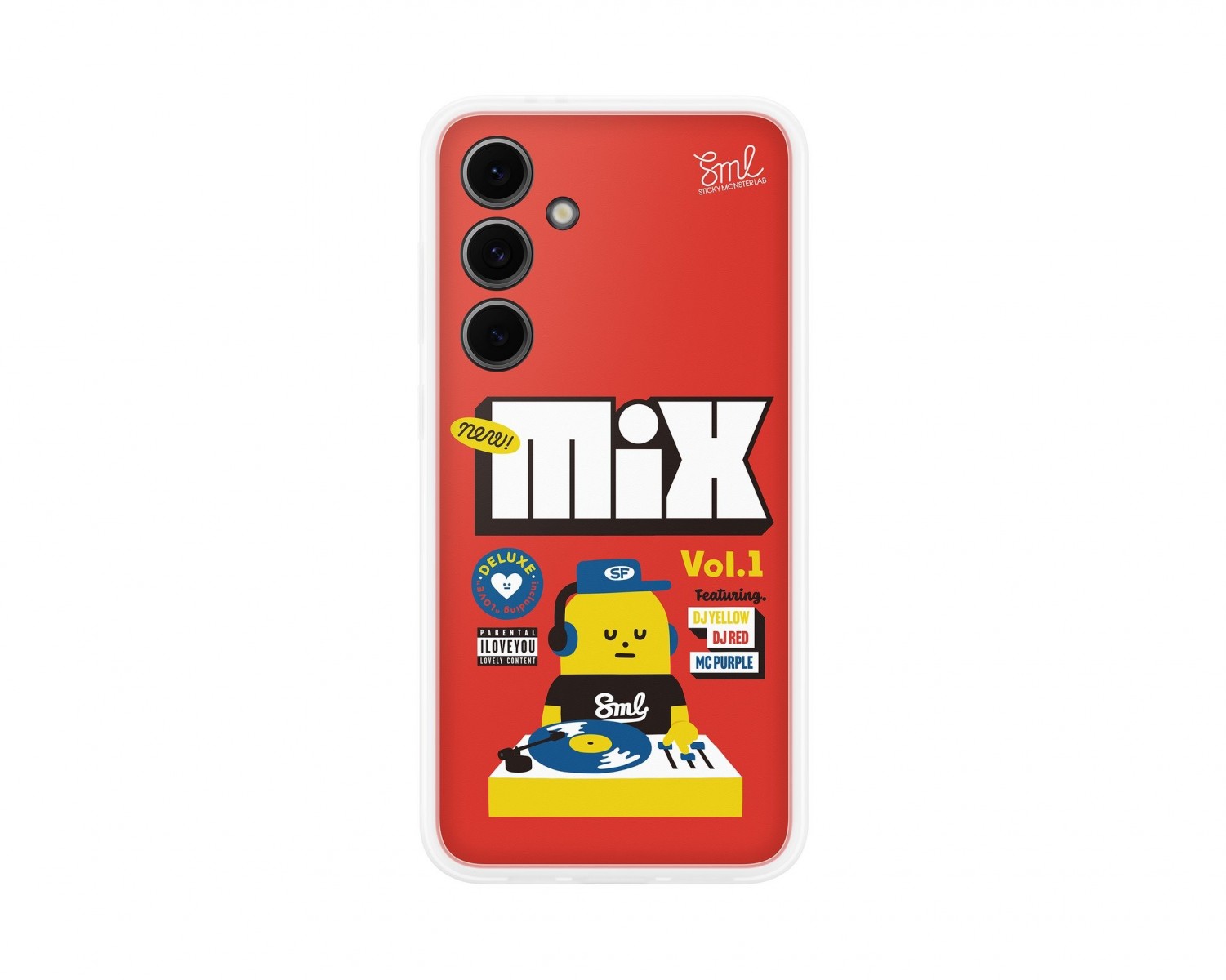Zadní kryt EF-MS721CRE Samsung FlipSuit pro Galaxy S24 FE Red