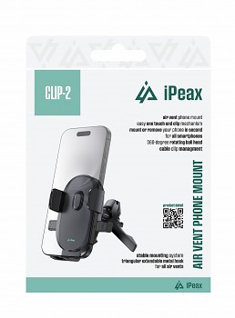 Držák do auta iPeax Clip-2 černý