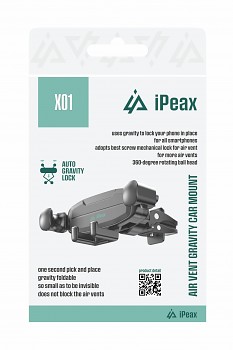 Držák do auta iPeax X01 černý