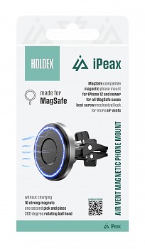 Držák do auta iPeax Holdex černý