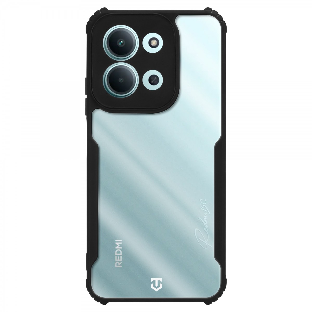 Levně Zadní kryt Tactical Quantum Stealth pro Xiaomi Redmi 15C Clear/Black