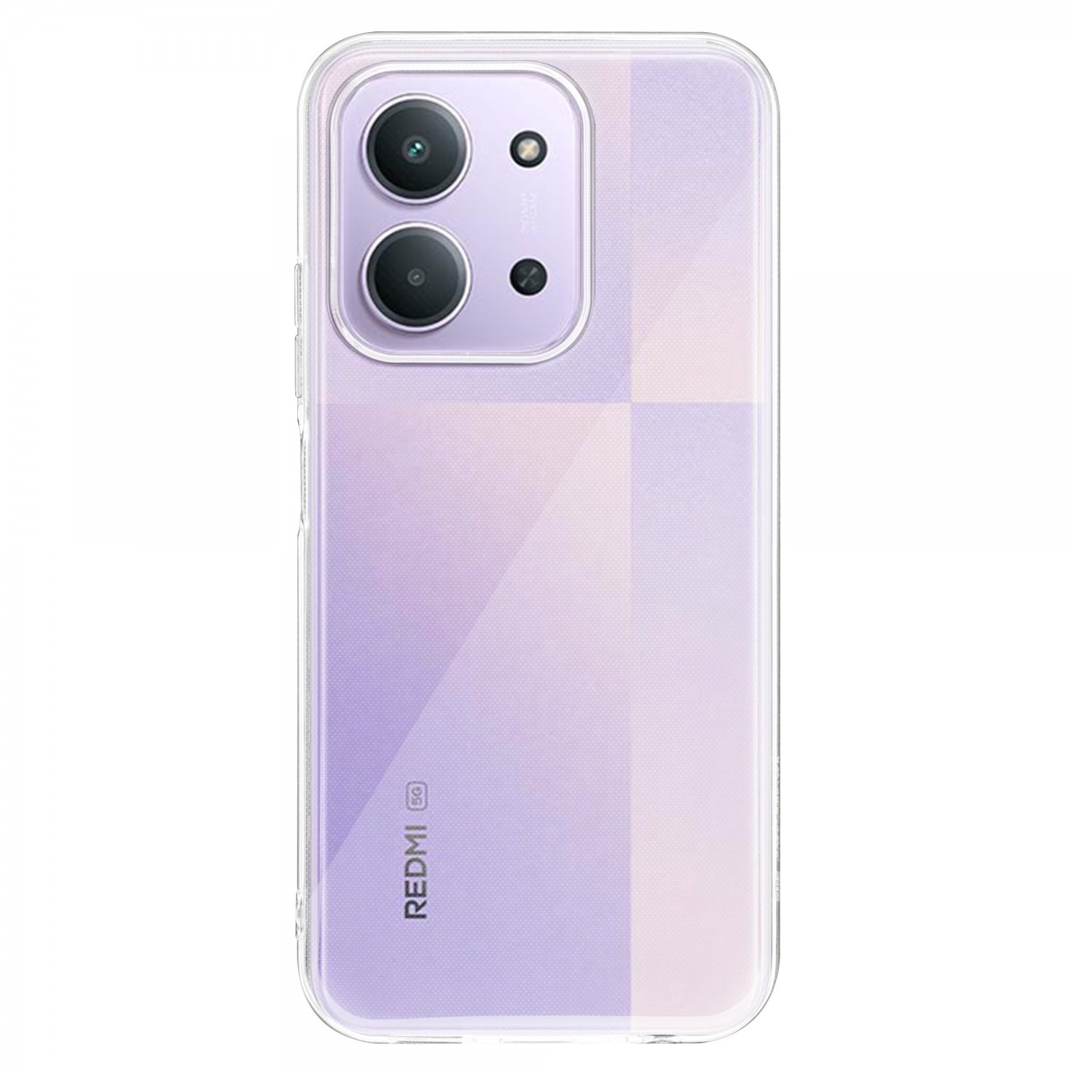 Levně Zadní kryt Tactical TPU Xiaomi Redmi 15C průhledný