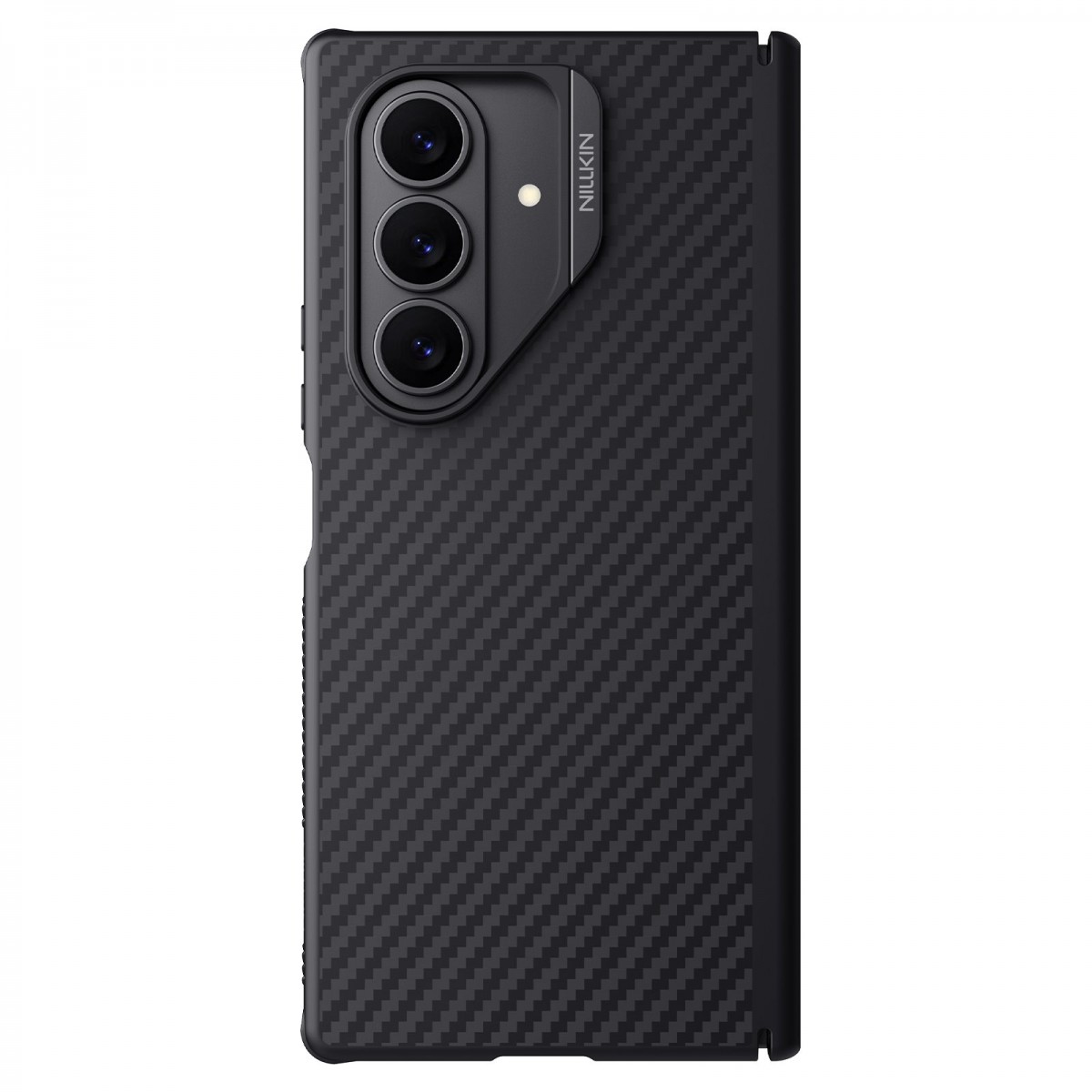 Levně Zadní kryt Nillkin Synthetic Fiber PRO Magnetic pro Samsung Galaxy Z Fold 7 Black