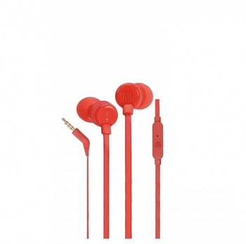 In-ear sluchátka JBL T160 3,5mm červená