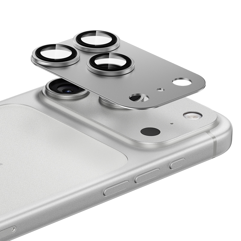 Levně Ochranné sklo Benks Glass Warrior Metal Integrated Lens Protector (C069) pro iPhone 17 Pro bílé