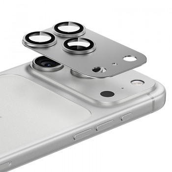 Ochranné sklo Benks Glass Warrior Metal Integrated Lens Protector (C069) pro iPhone 17 Pro bílé